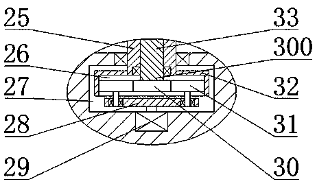 Curved board bending processing device