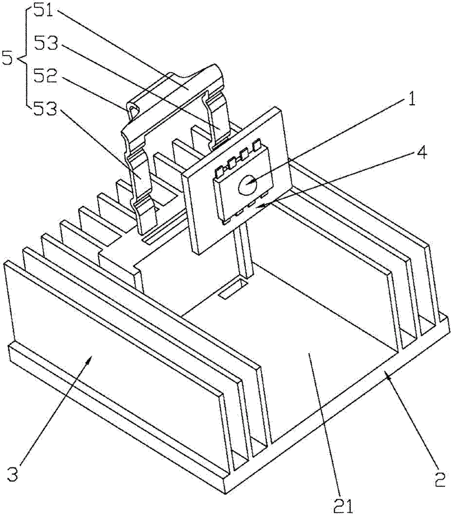 LED (light-emitting diode) light fitting