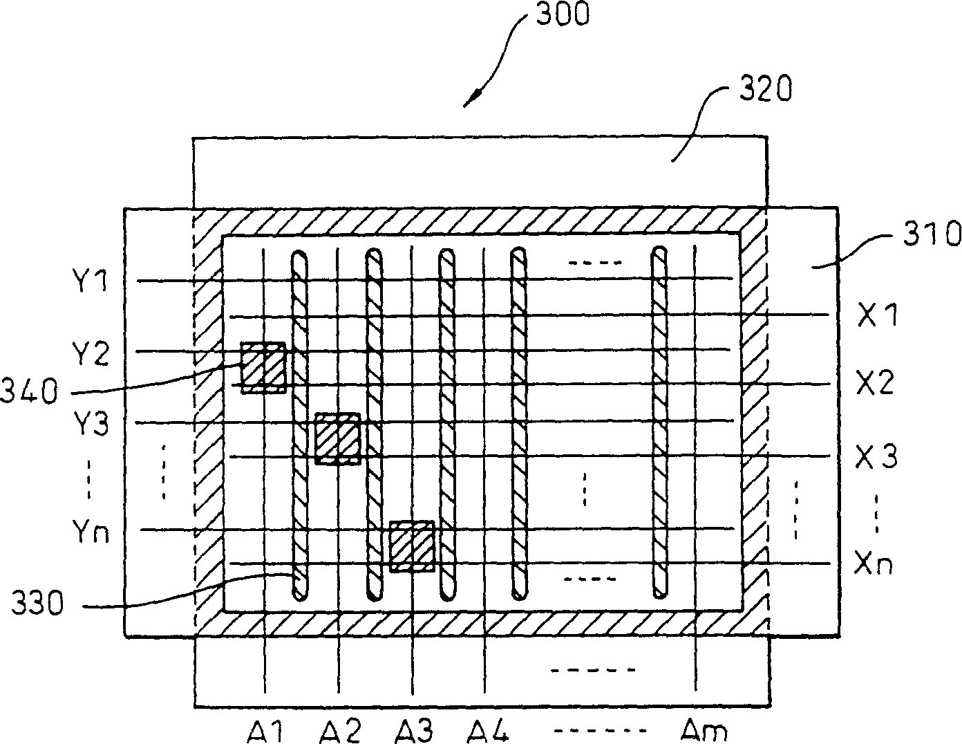 Assembly for mounting driver IC