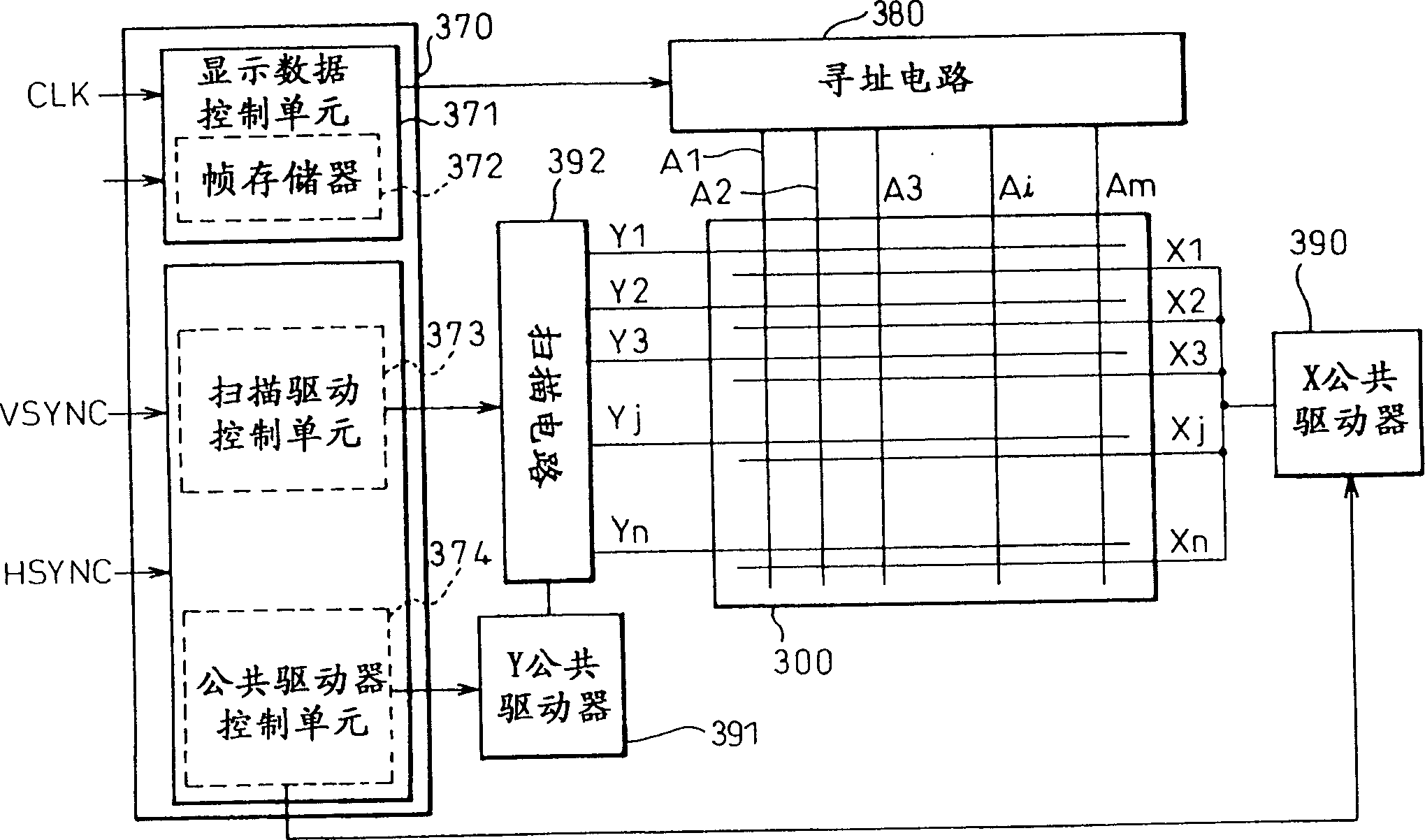 Assembly for mounting driver IC