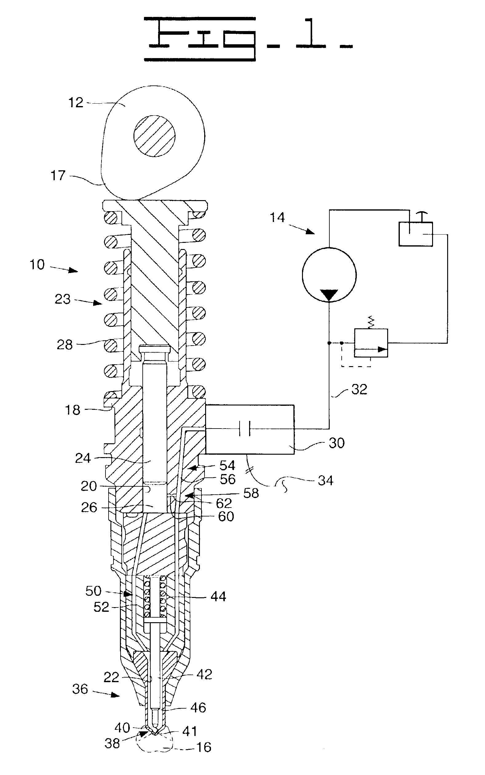 Unit injector with stabilized pilot injection