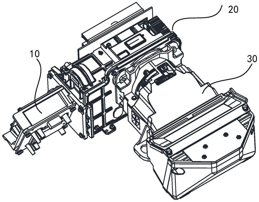 Laser projection equipment and laser projection display control method