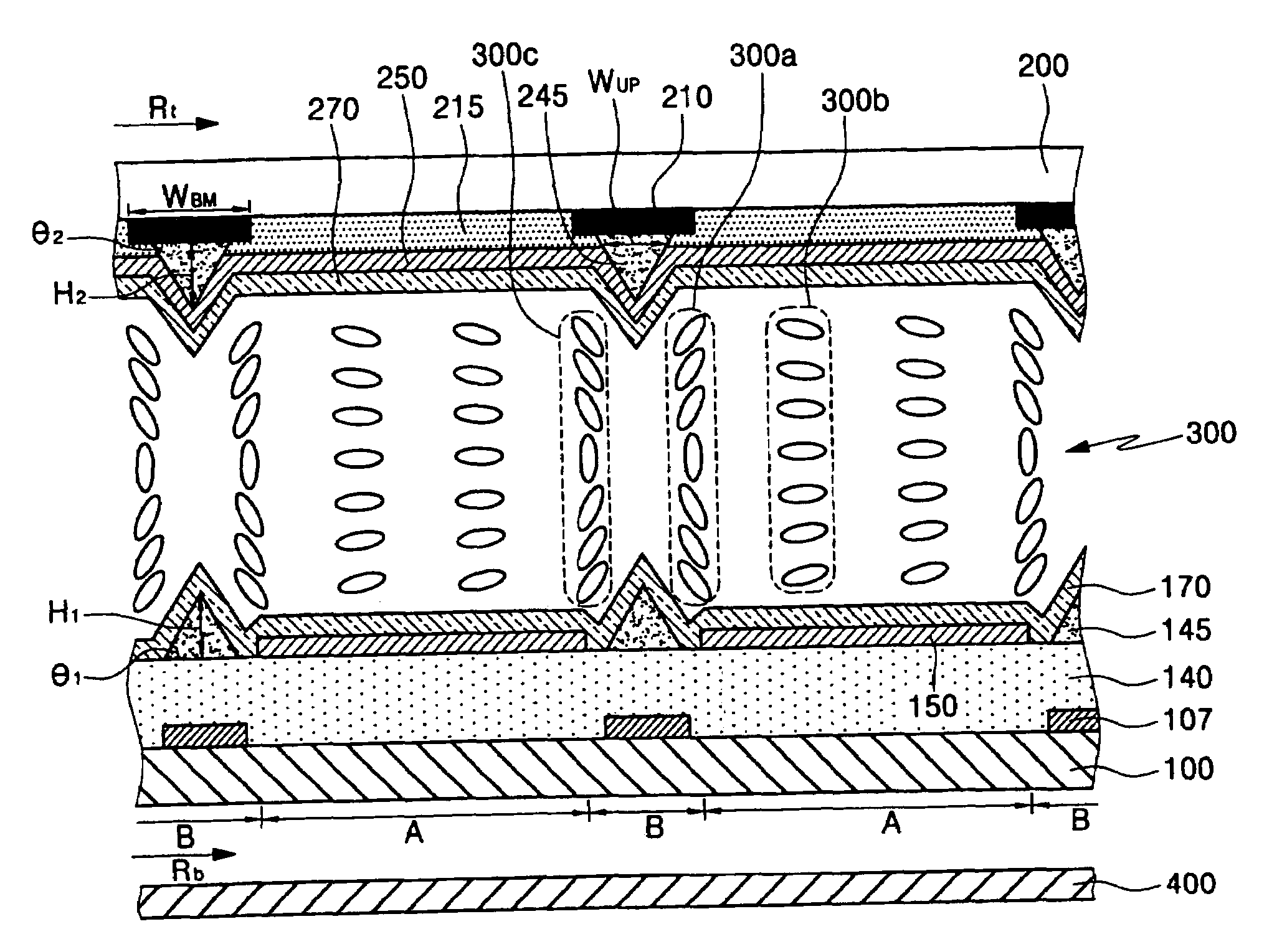 Liquid crystal display device having OCB mode liquid crystal layer and method of fabricating the same