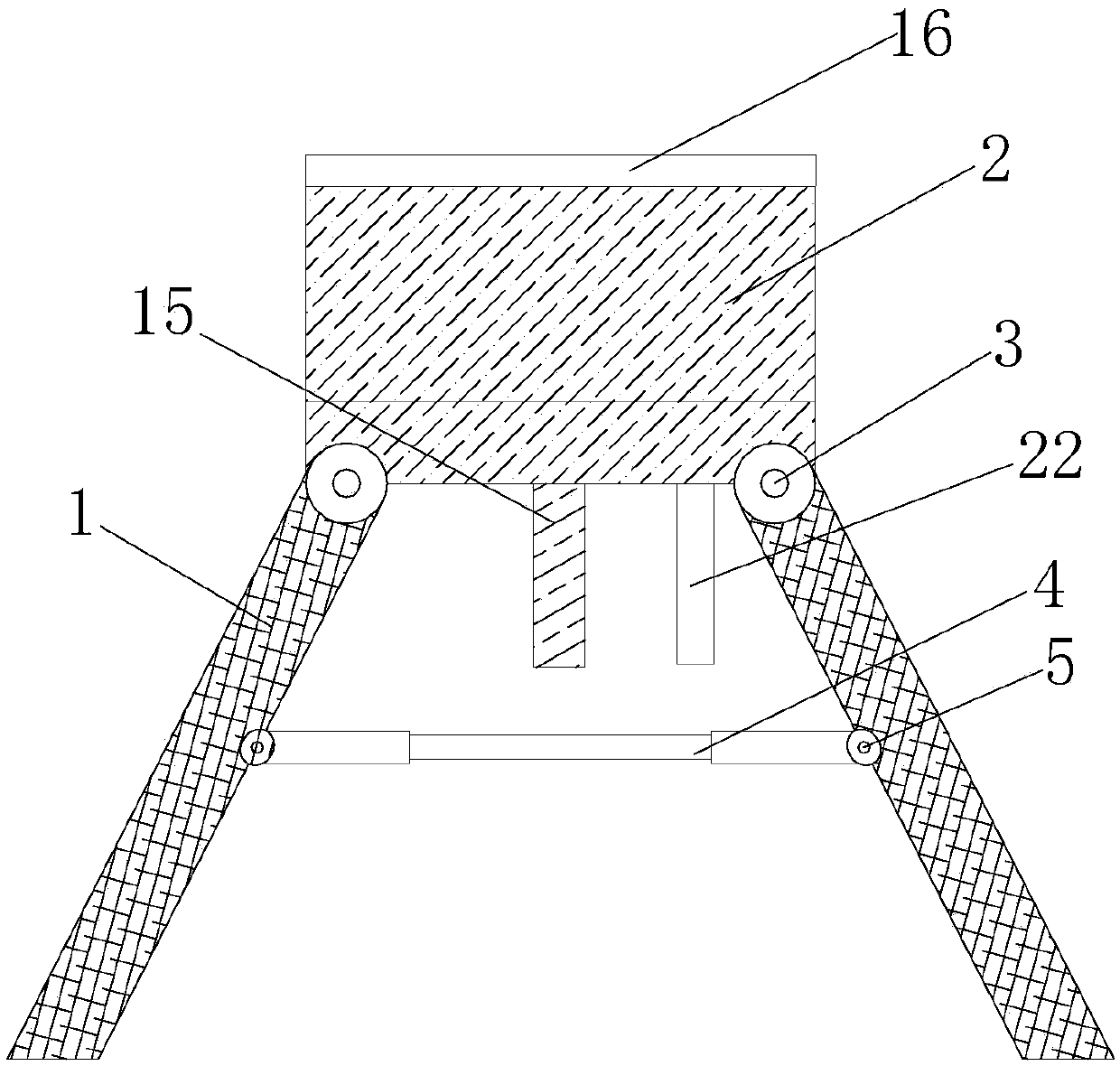 Safety ladder for power construction