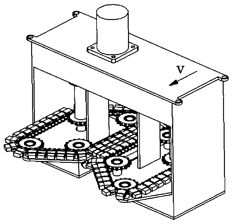 Reciprocating sugarcane cutter