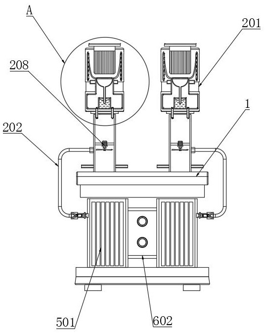 Oil gas recovery device