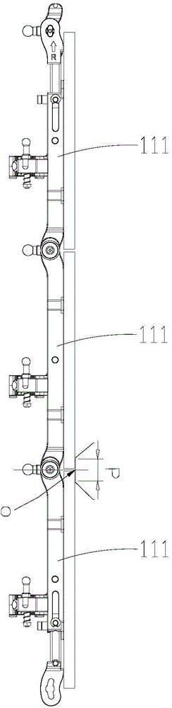 Seamless connecting structure and bending type splicing screen