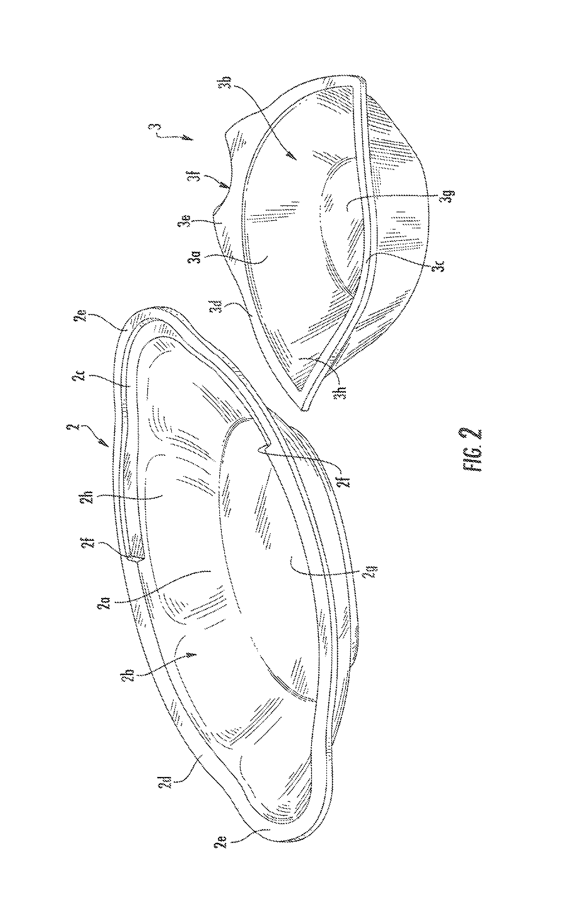 Ready-to-eat food tray and method for preparing the same