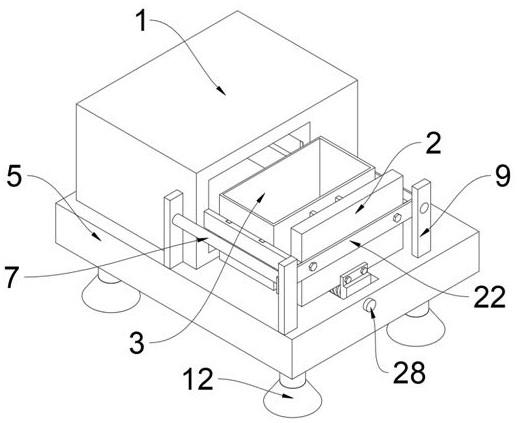 Pressurized carbonization device for bulk solid waste after alkalization treatment