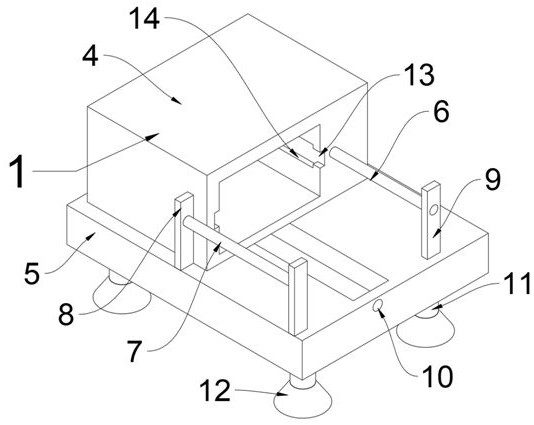 Pressurized carbonization device for bulk solid waste after alkalization treatment