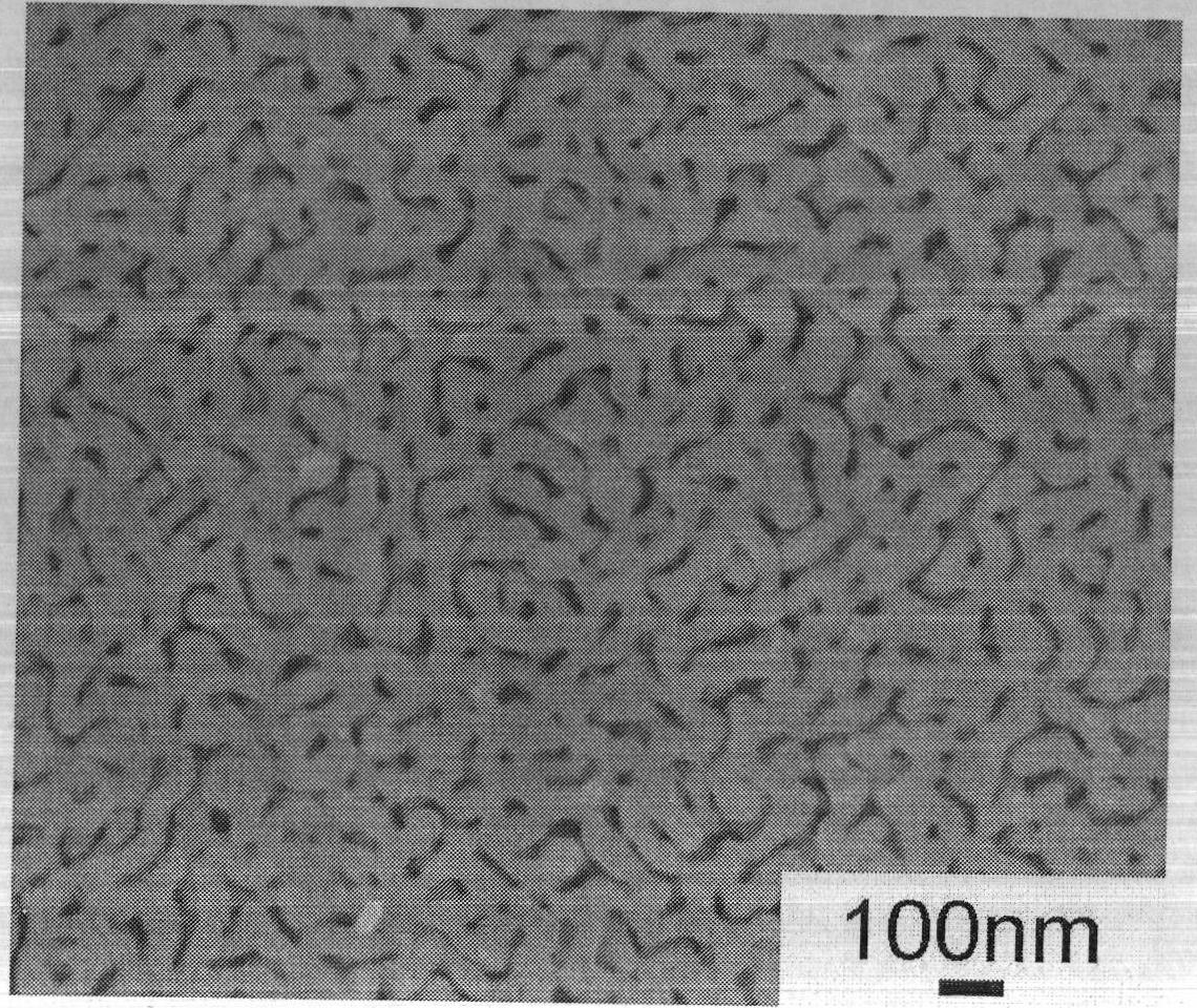 Method for preparing three-dimensional network nanoporous copper