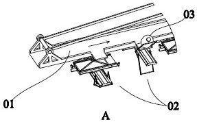 Automatic pineapple picking external hanging device and picking method