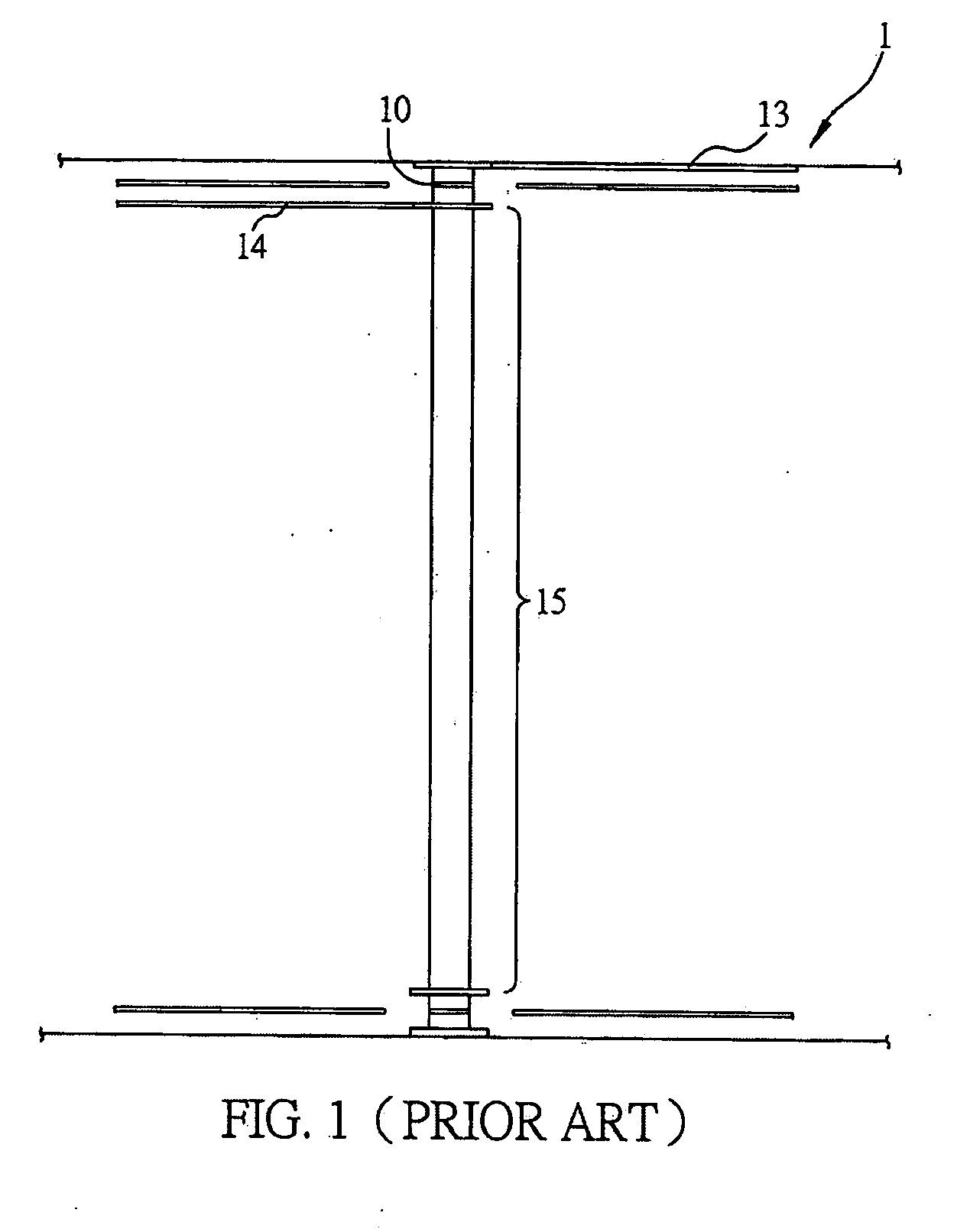Suppression method and structure for reducing a via stub effect of a substrate