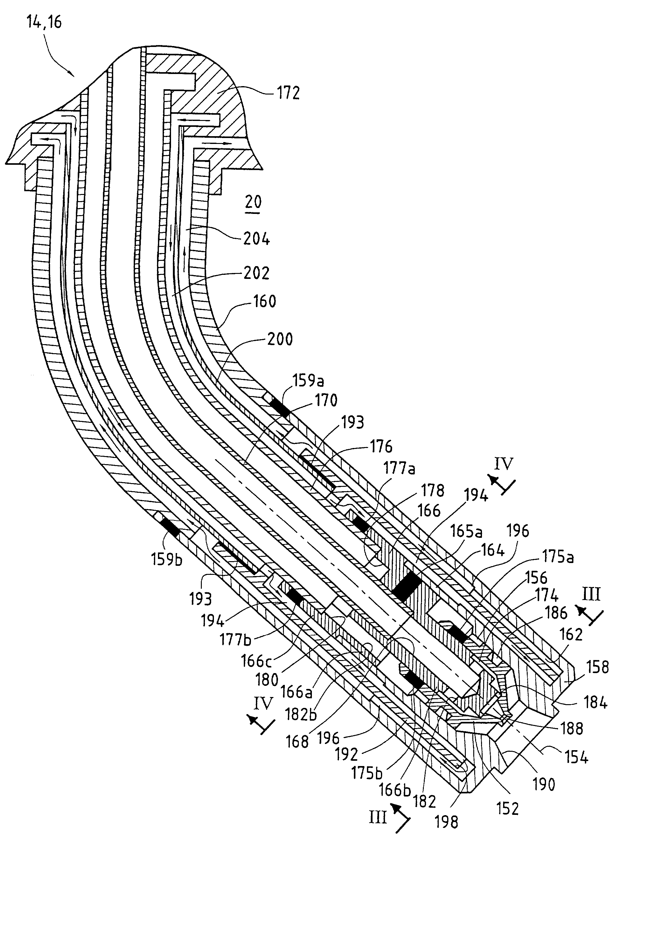 Method of assembling a fuel injector for the combustion chamber of a turbomachine