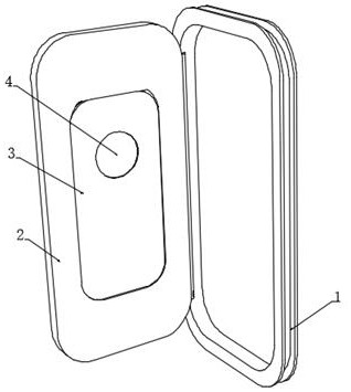 Sealed fire insulation escape cabin door for ship