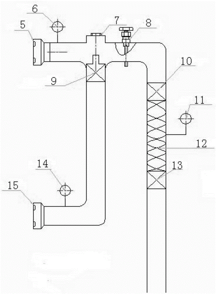 Combined Oil Well Casing Gas Recovery Device