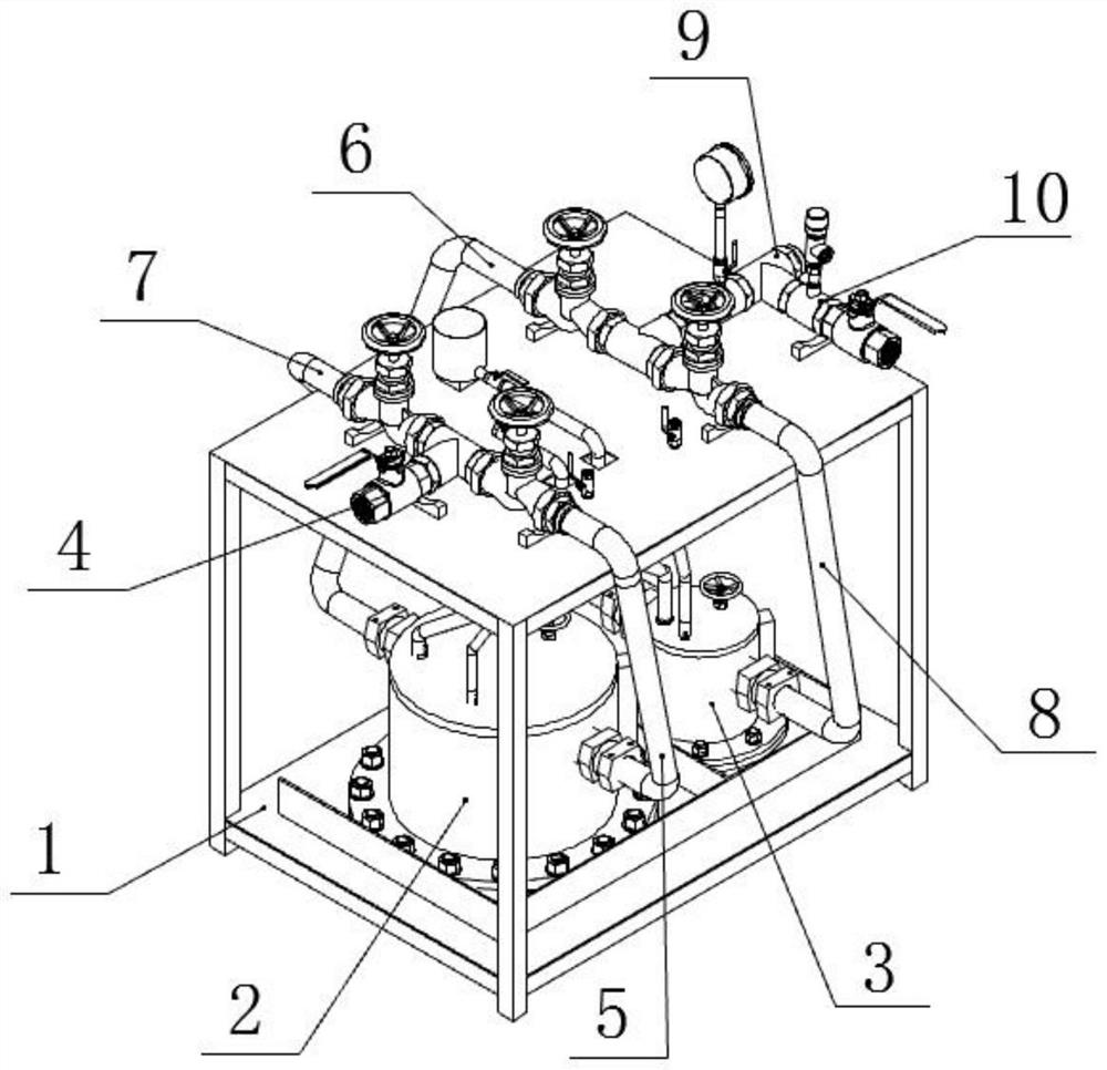 Gas-liquid linkage device