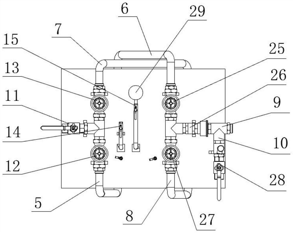 Gas-liquid linkage device