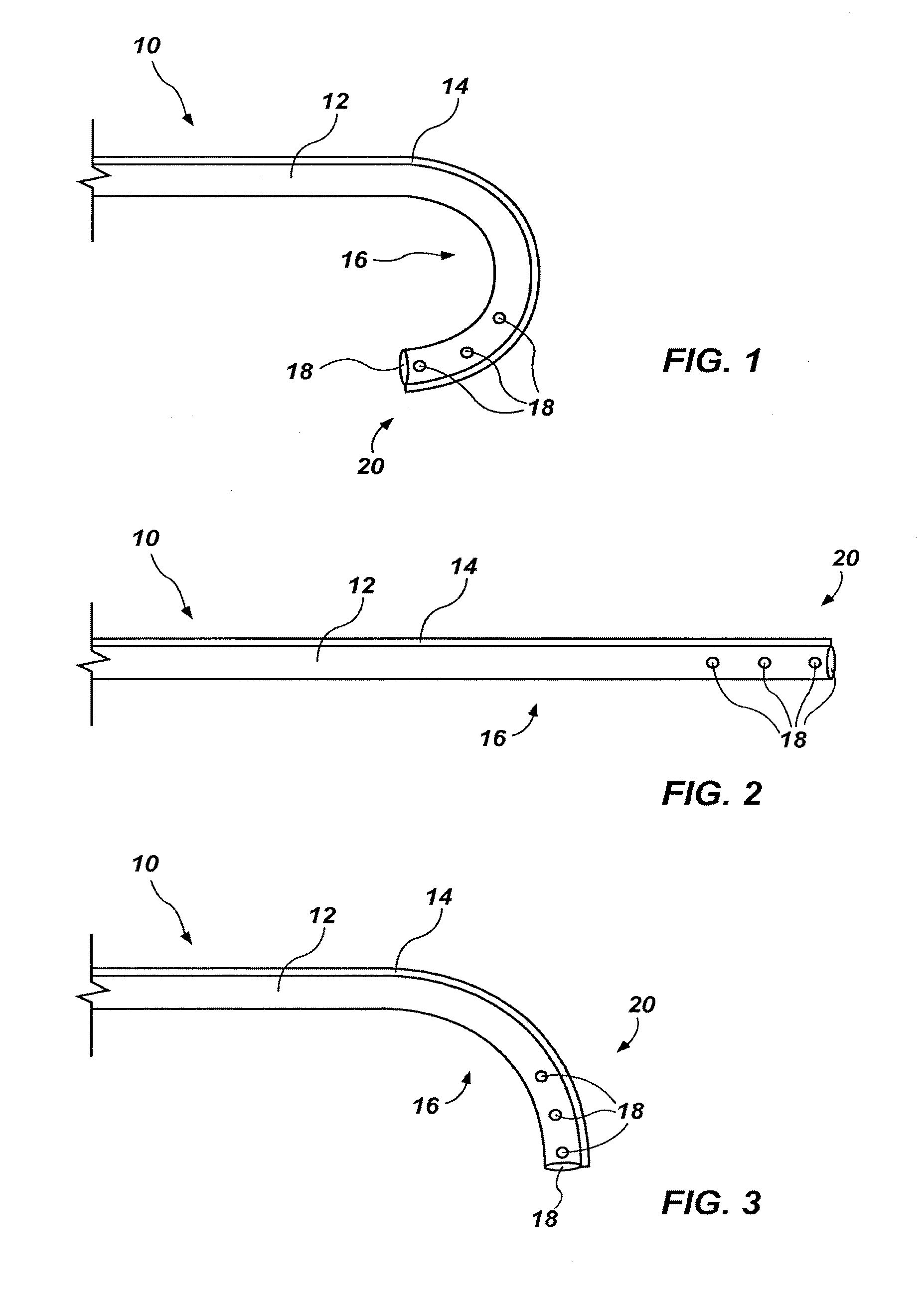 Body cavity drainage devices and related methods