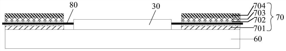 A substrate, a display panel and a display device