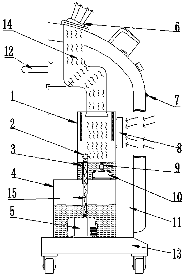 Ultrasonic atomization disinfection robot as well as control system and use method thereof