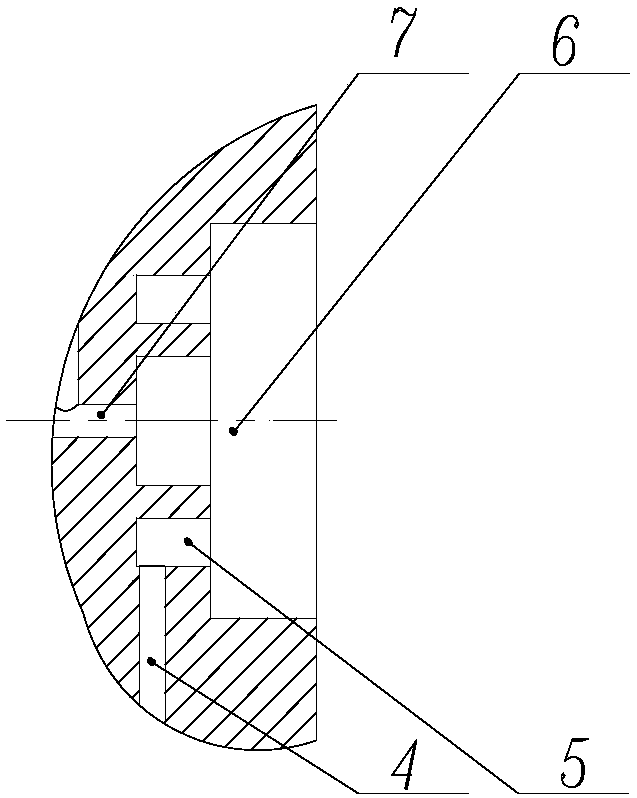 Flow resistance adjustment device of small thrust liquid attitude control engine unit