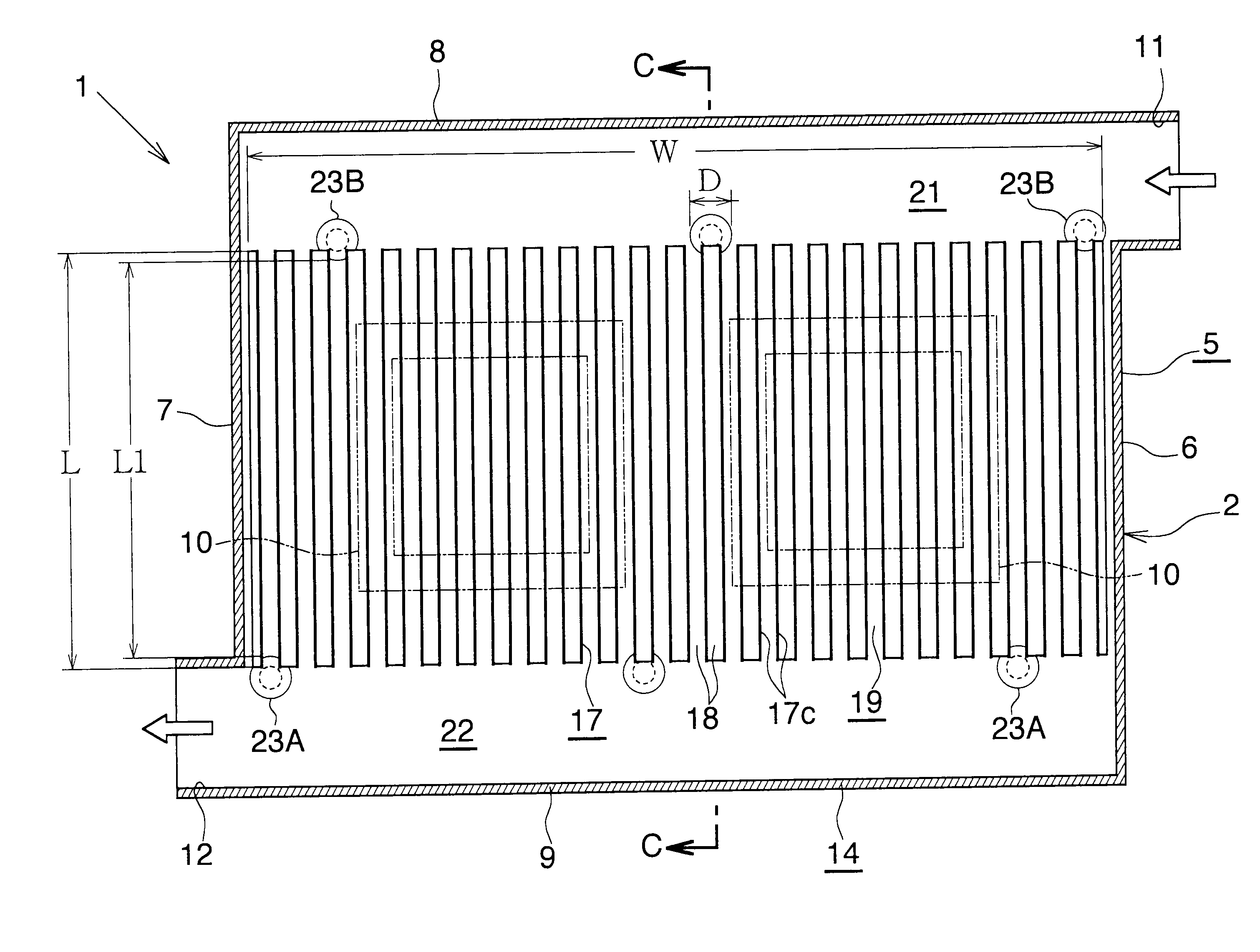 Liquid-cooled-type cooling device