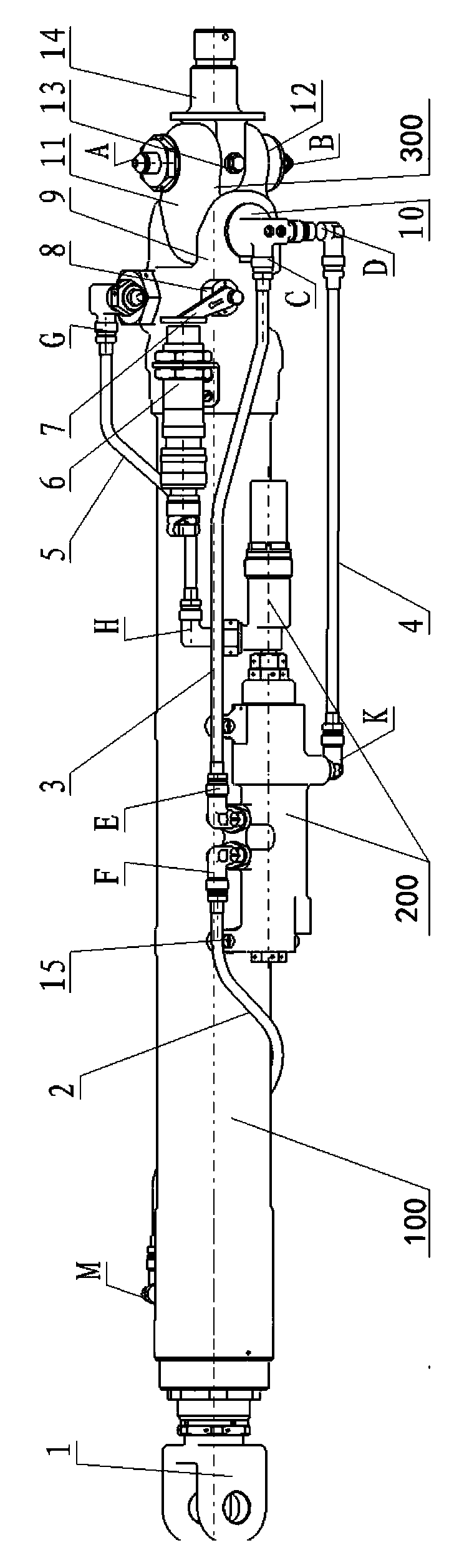 Multifunctional undercarriage jackstay device