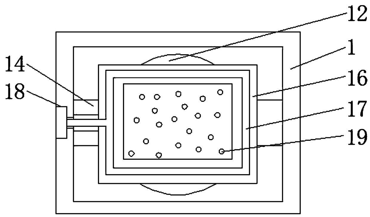 Damp-proof drying device used for fabric processing