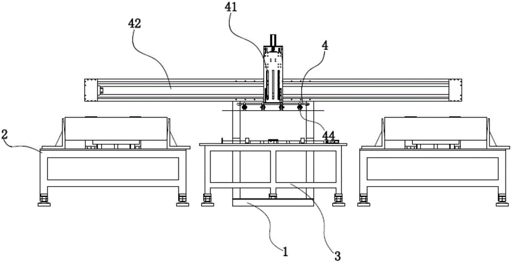 Double-station destacking feeding device