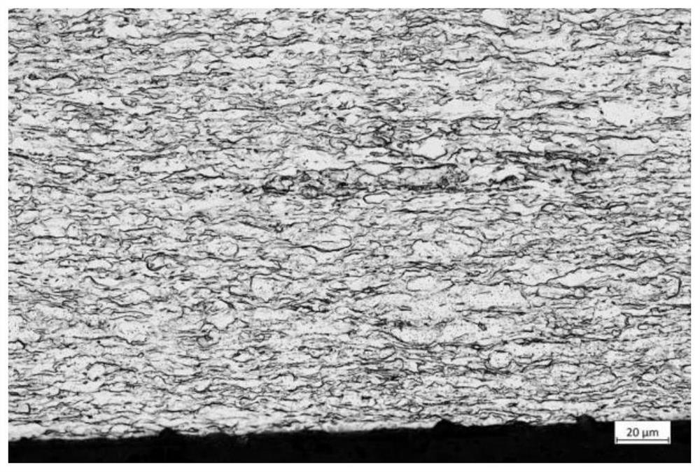 Corrosion method for clearly displaying metallographic structure of cold-rolled alpha+beta type titanium alloy pipe