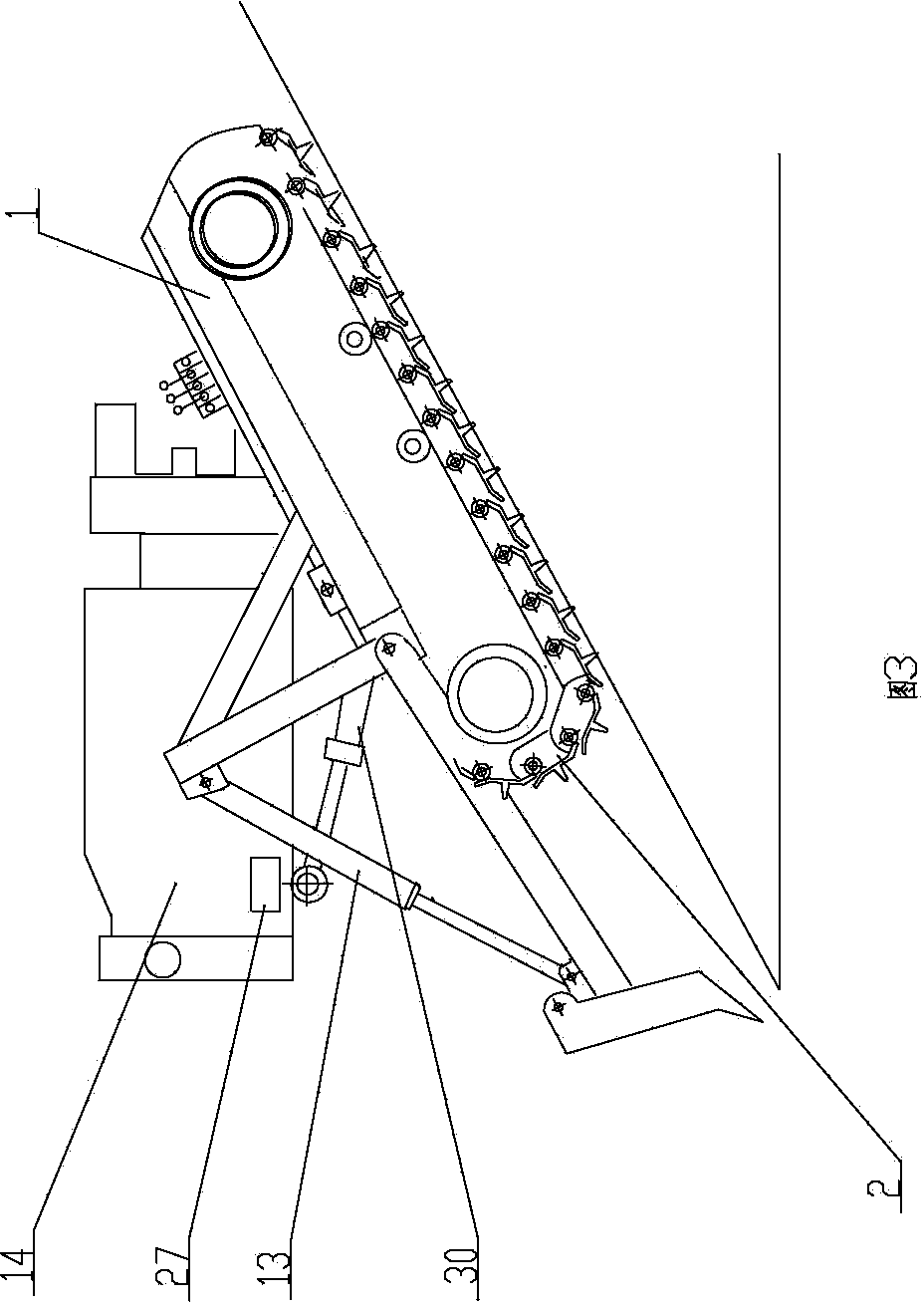 Full-hydraulic mountain exploratory crawler drilling machine