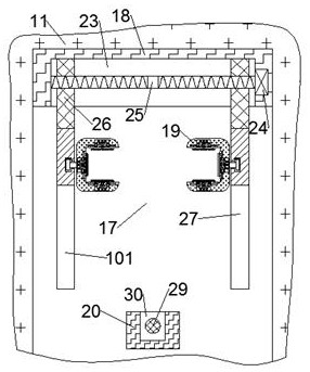 Dental prosthesis nursing instrument