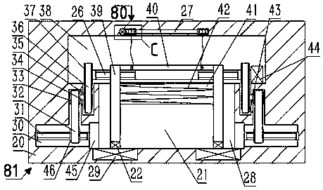 A low-temperature hot-press packaging machine