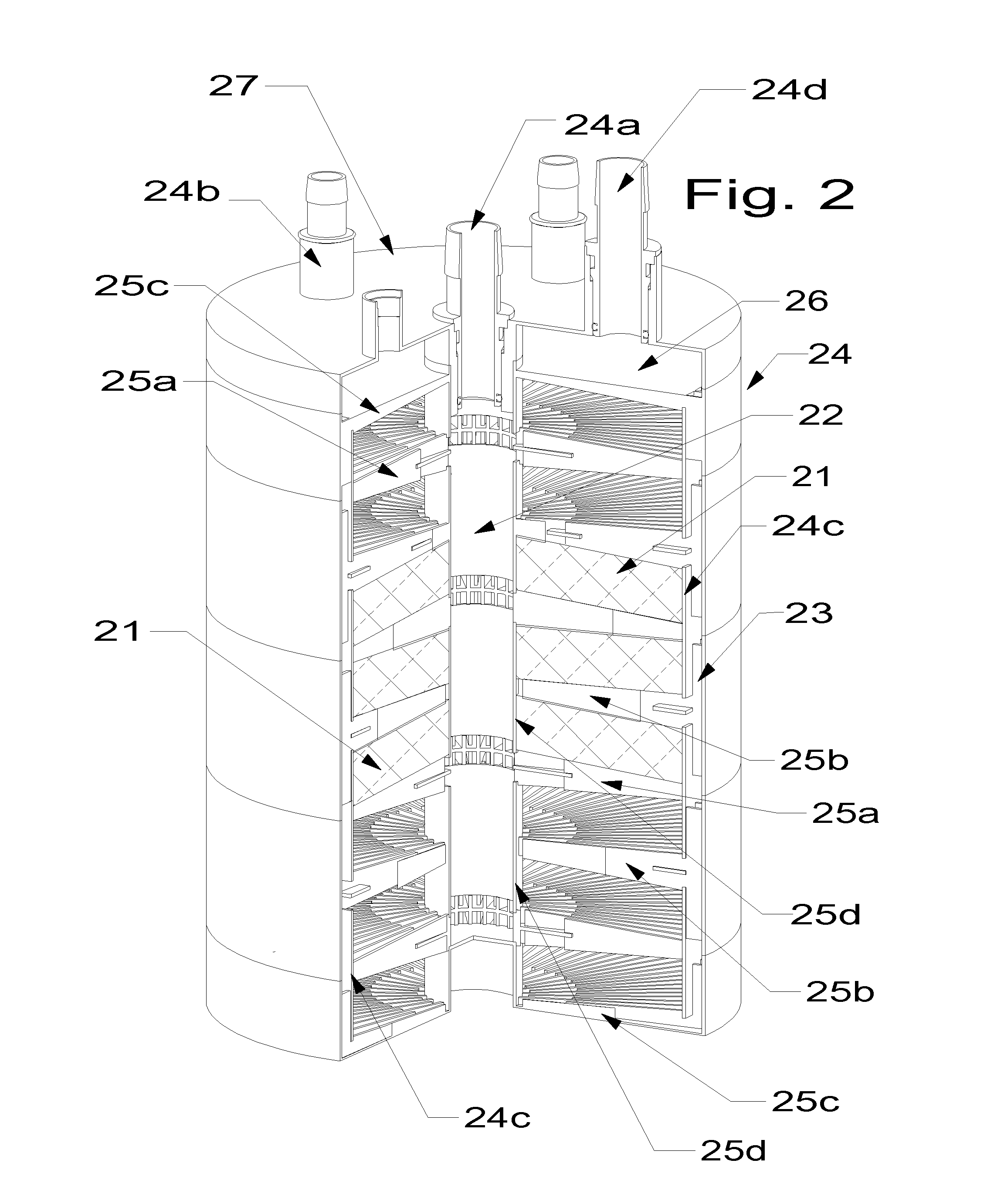 Device and method for industrial cultivation of cells
