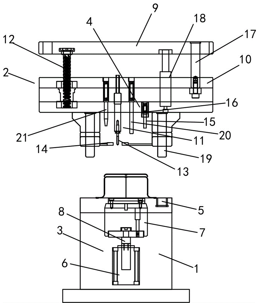 a tapping station