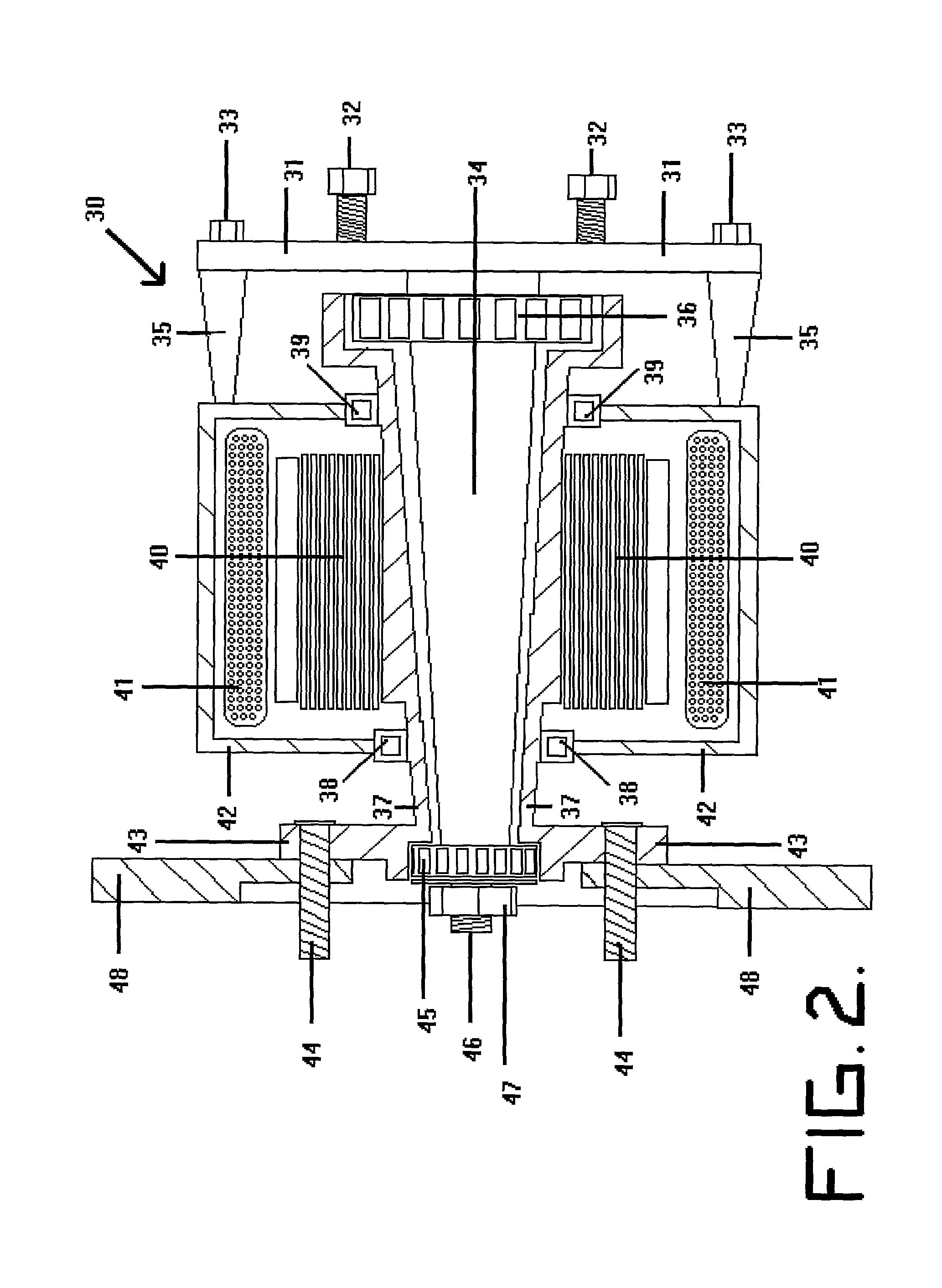Electric power generation system for electric vehicles