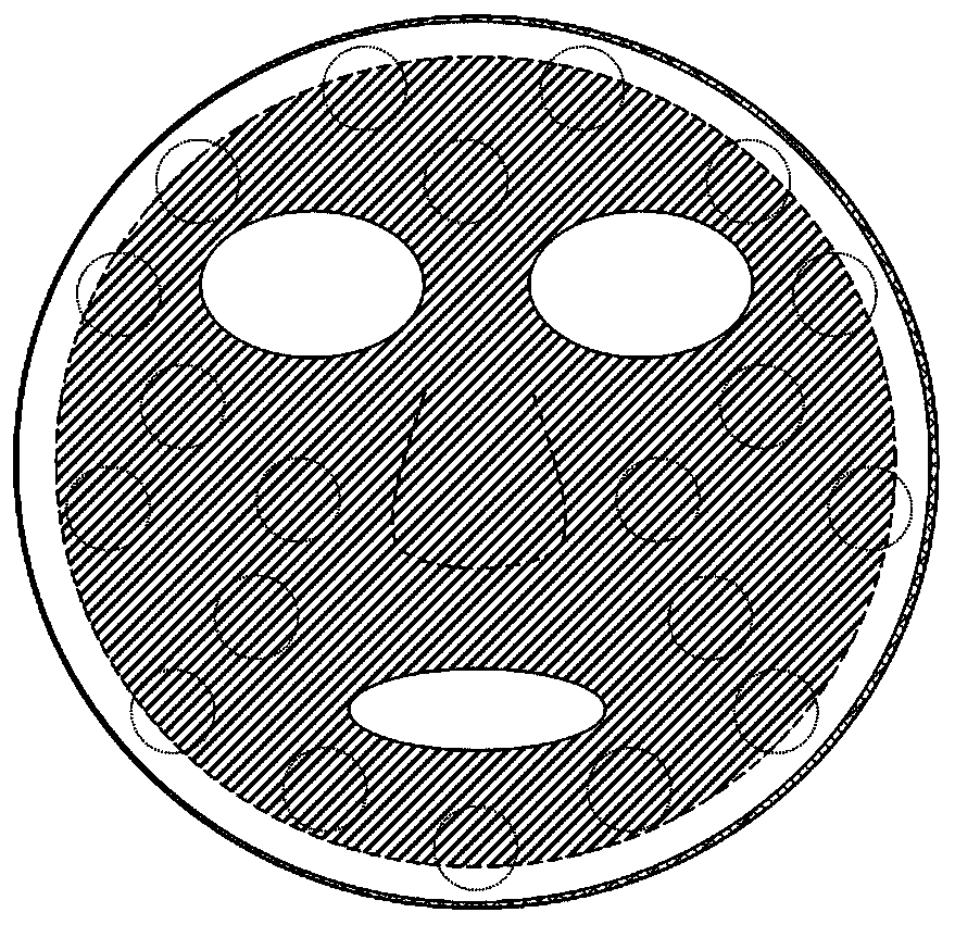 A micro-current whitening mask with acoustic wave response characteristics and preparation method thereof