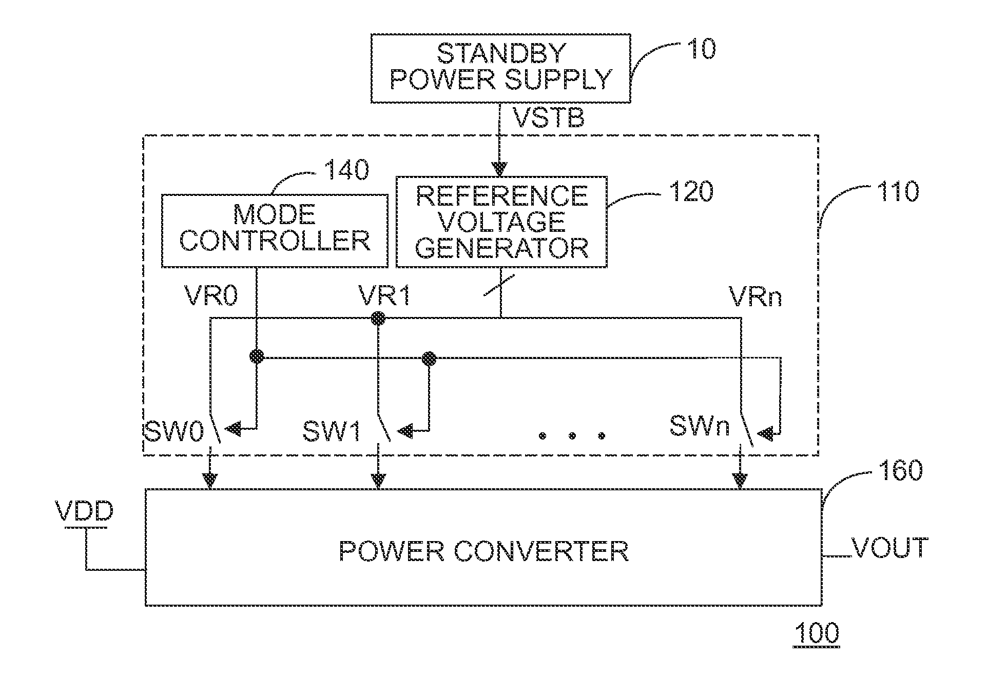 Apparatus of supplying power and method therefor