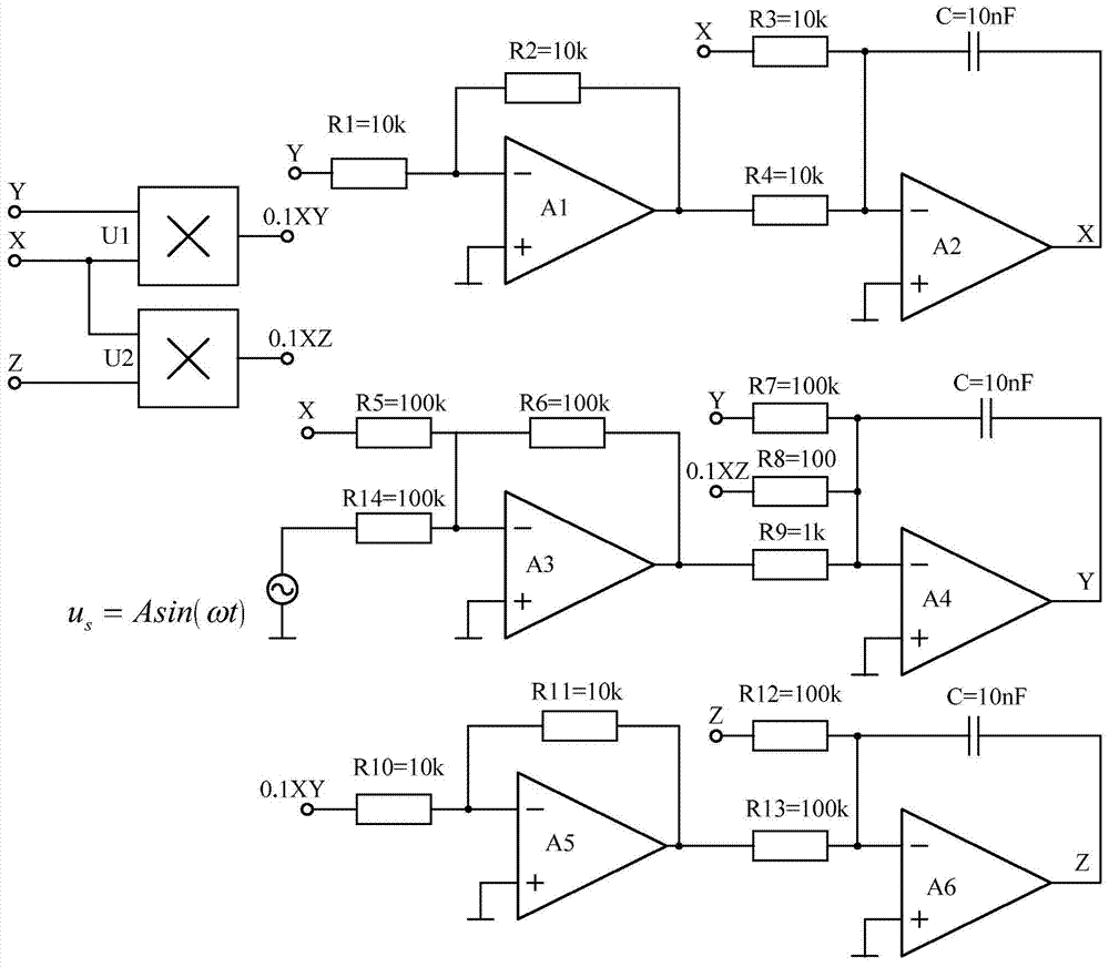 Double-layered butterfly attractor chaotic generator and circuit