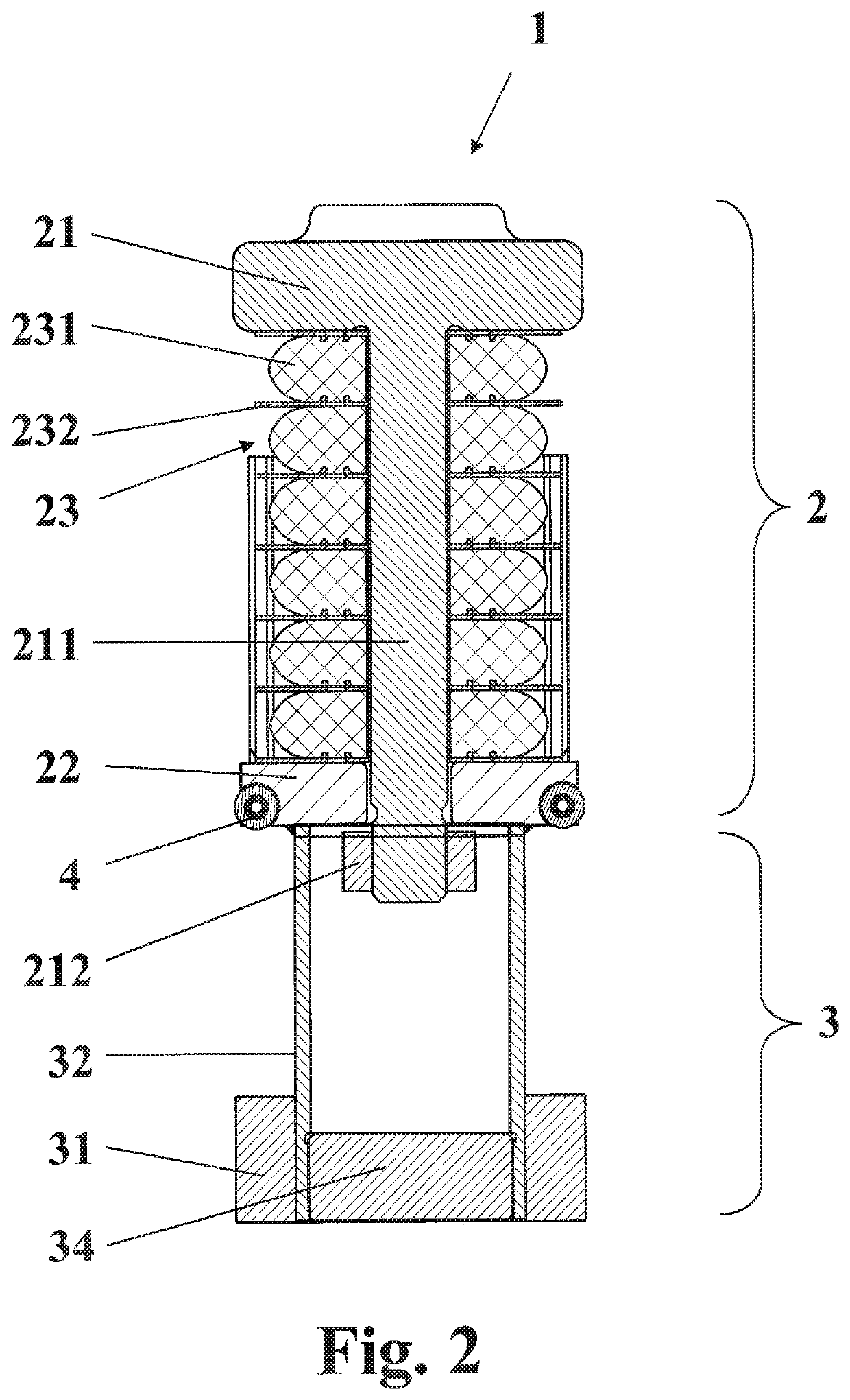 Absorbing apparatus