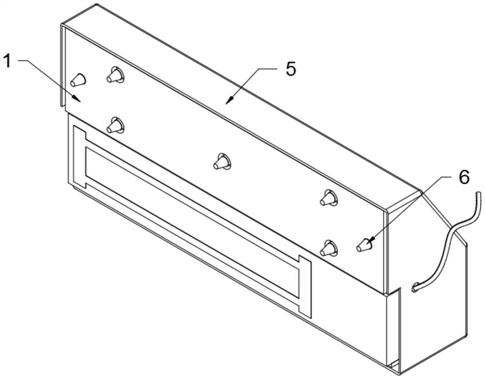 A door lock bracket structure