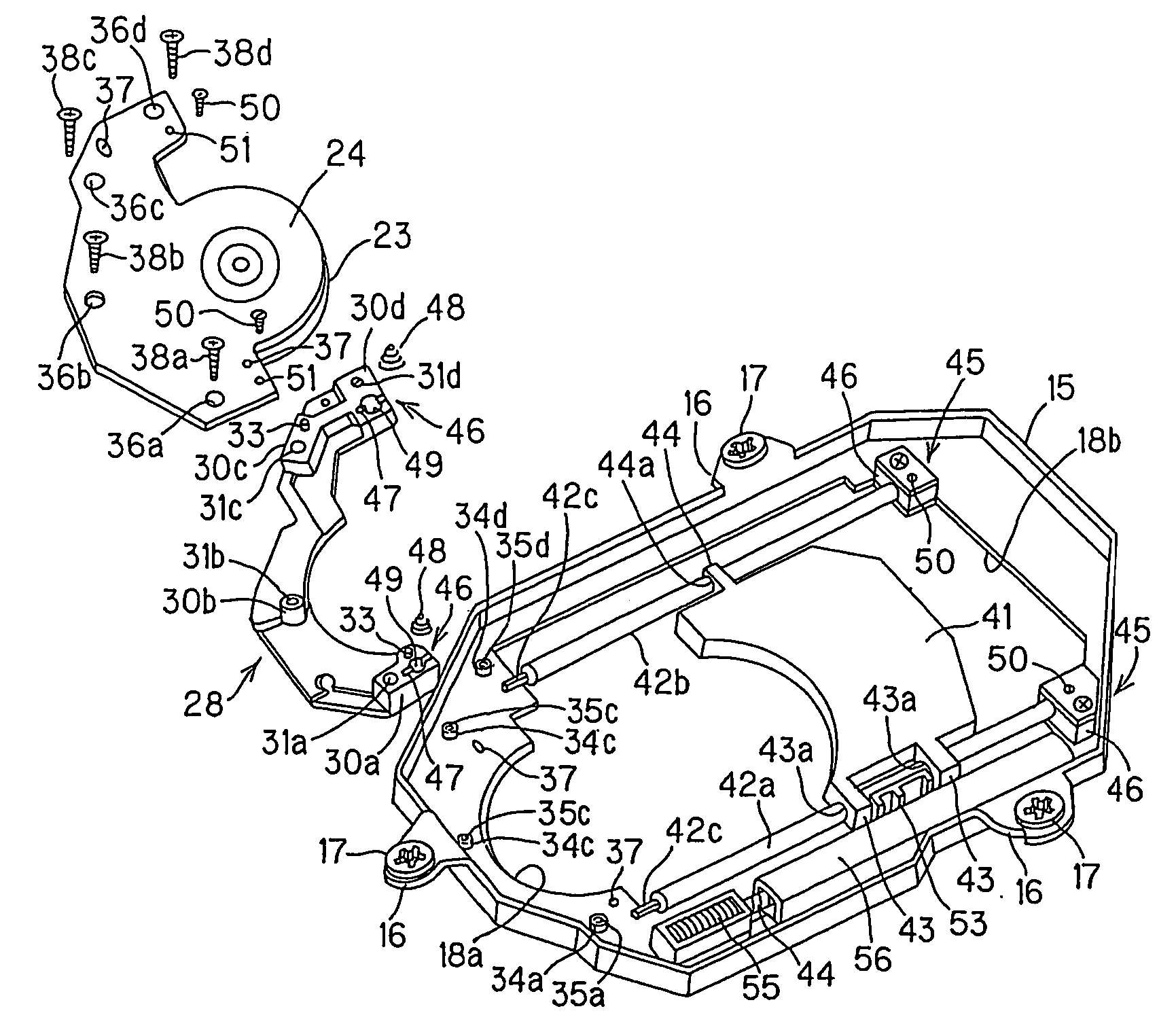 Disc drive apparatus