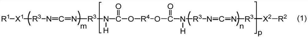 Powdered polycarbodiimide compound and ester resin composition