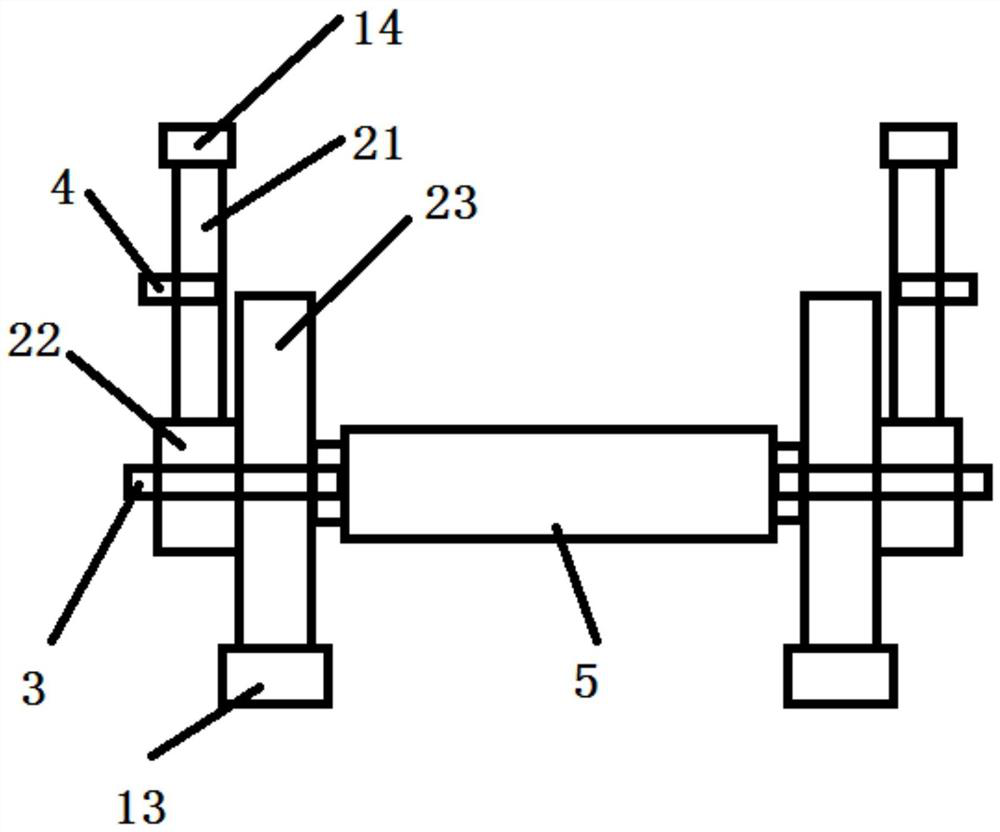 A lever gear drive