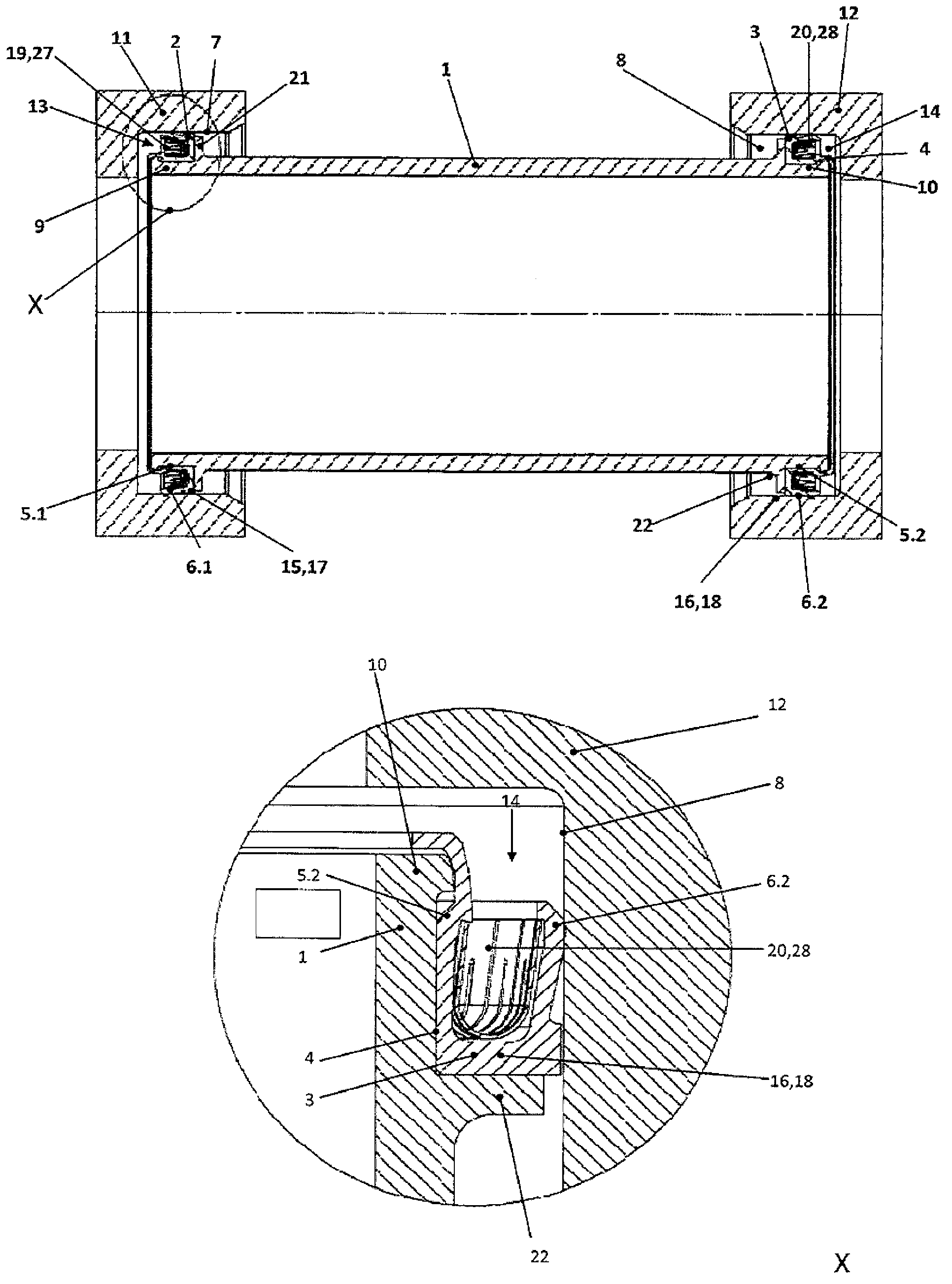 Seal and corresponding sealing assembly