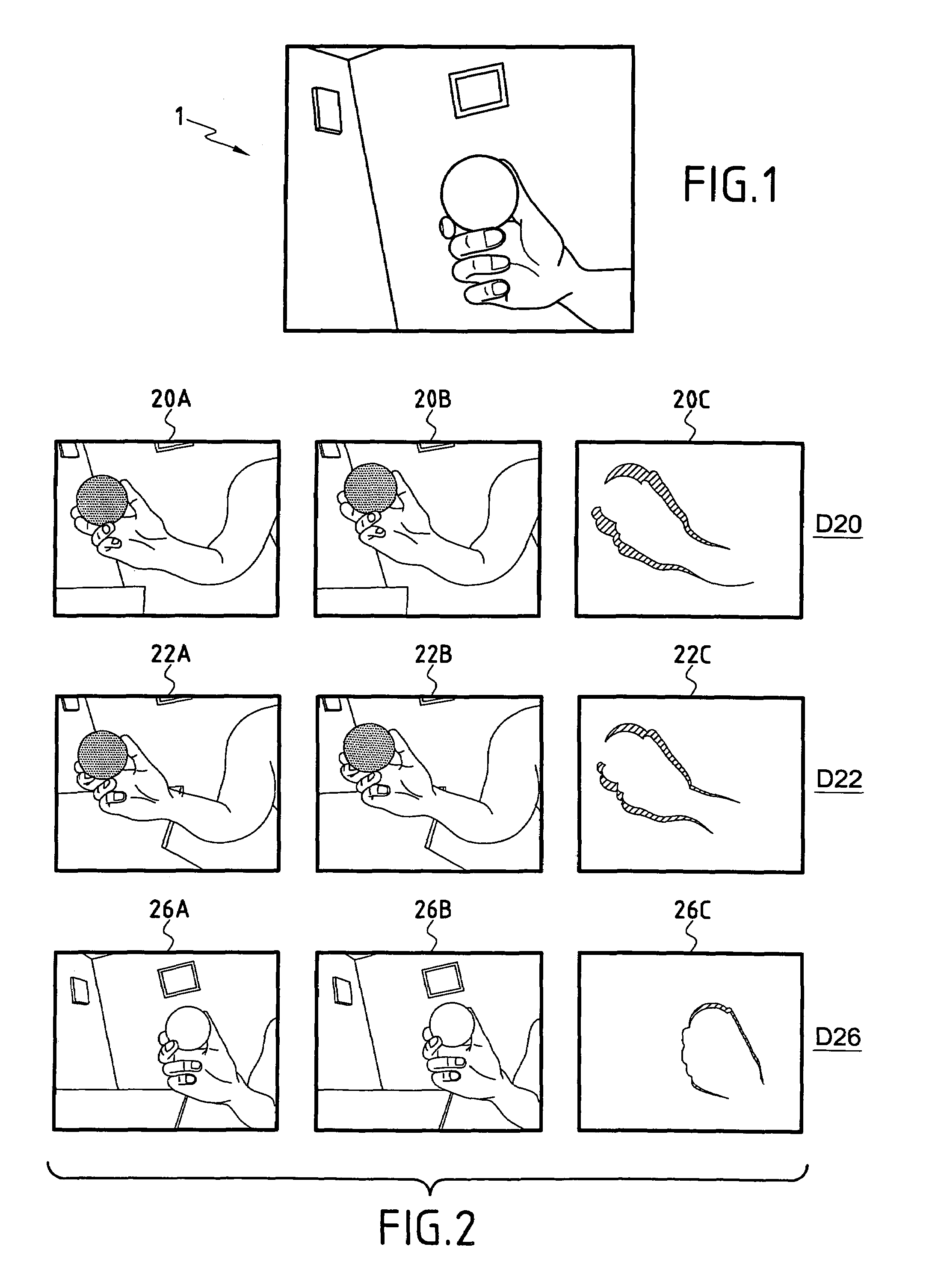 Adaptive artificial vision method and system