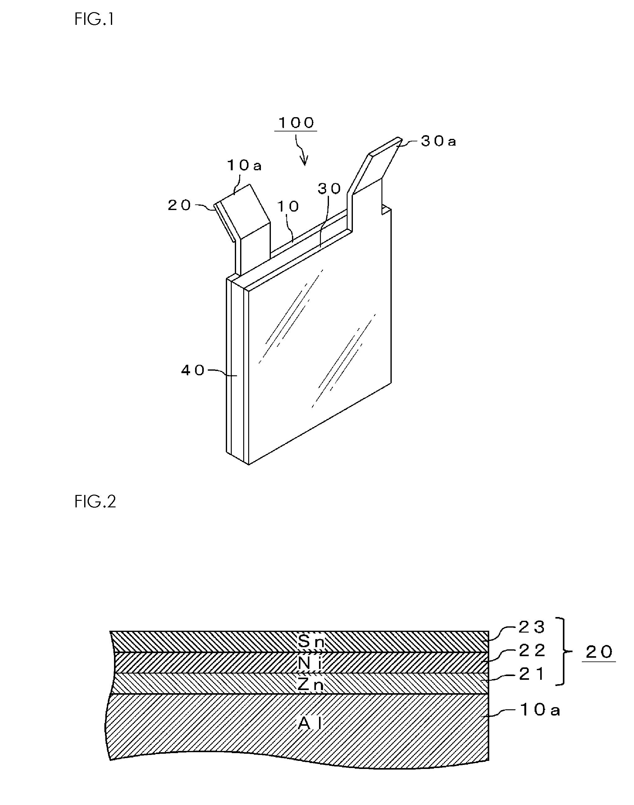 Method of manufacturing an electrode for an energy storage device