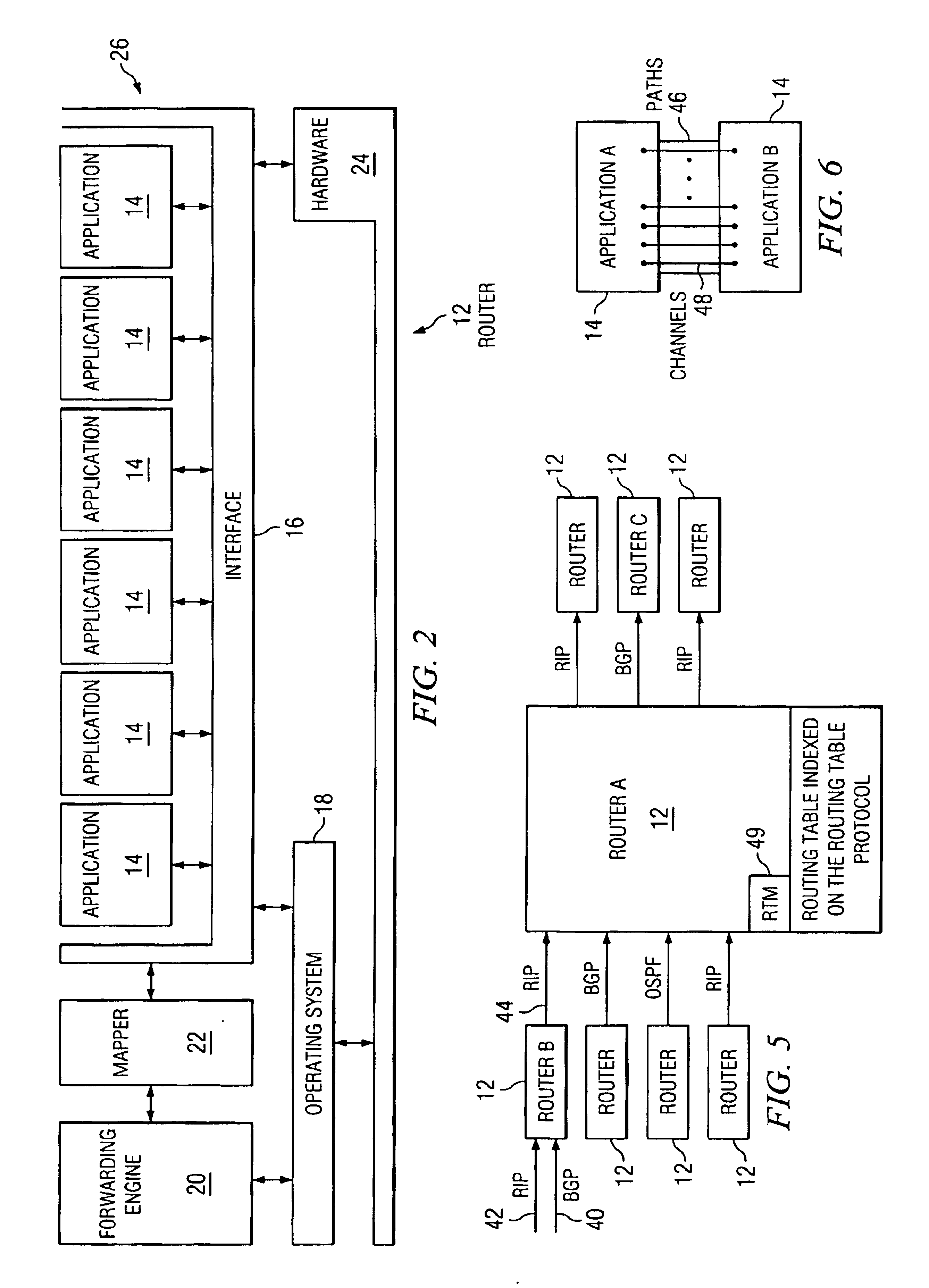 Apparatus and method for monitoring messages forwarded between applications