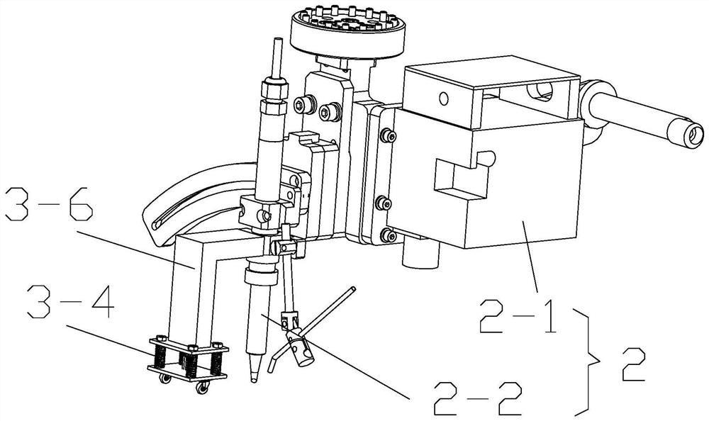 A seam tracking device